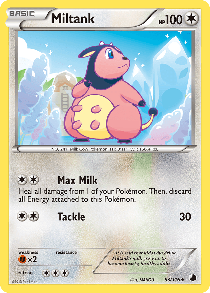 Miltank Pokémon card