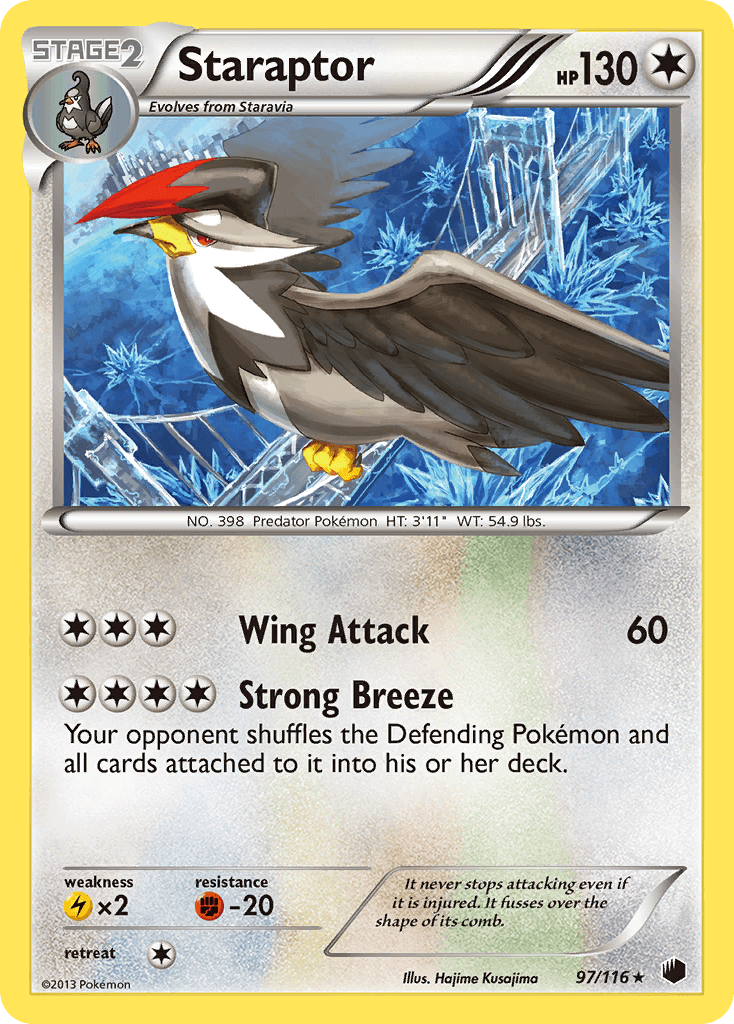 Staraptor Pokémon card