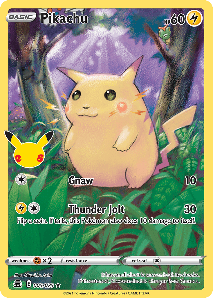 Pikachu illustrated by Mitsuhiro Arita