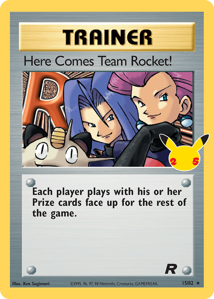 Here Comes Team Rocket! illustrated by Ken Sugimori