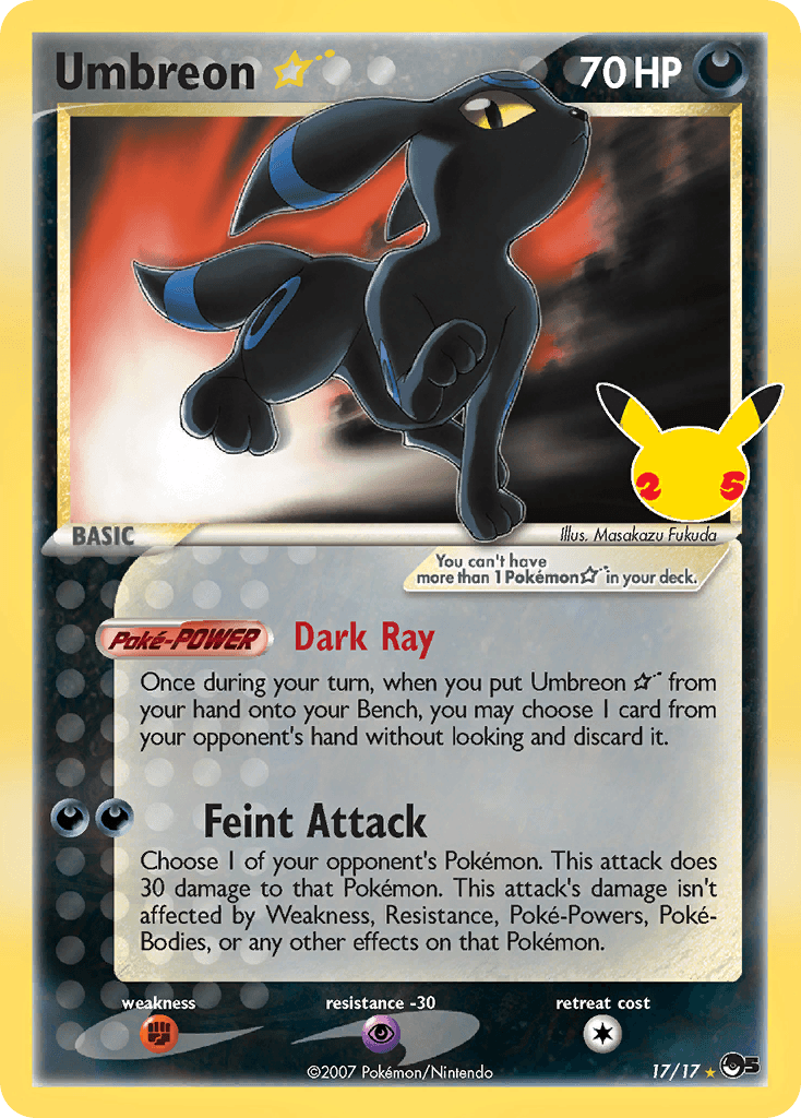 Umbreon ★ from Celebrations: Classic Collection