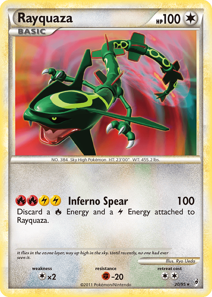 Rayquaza from Call of Legends
