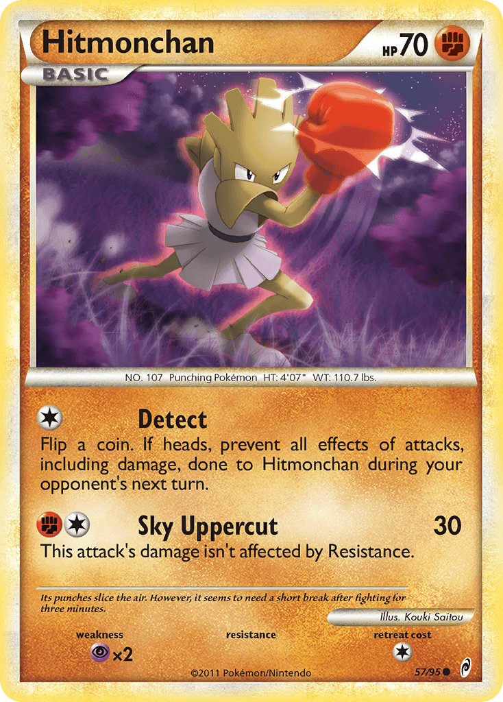 Hitmonchan Pokémon card