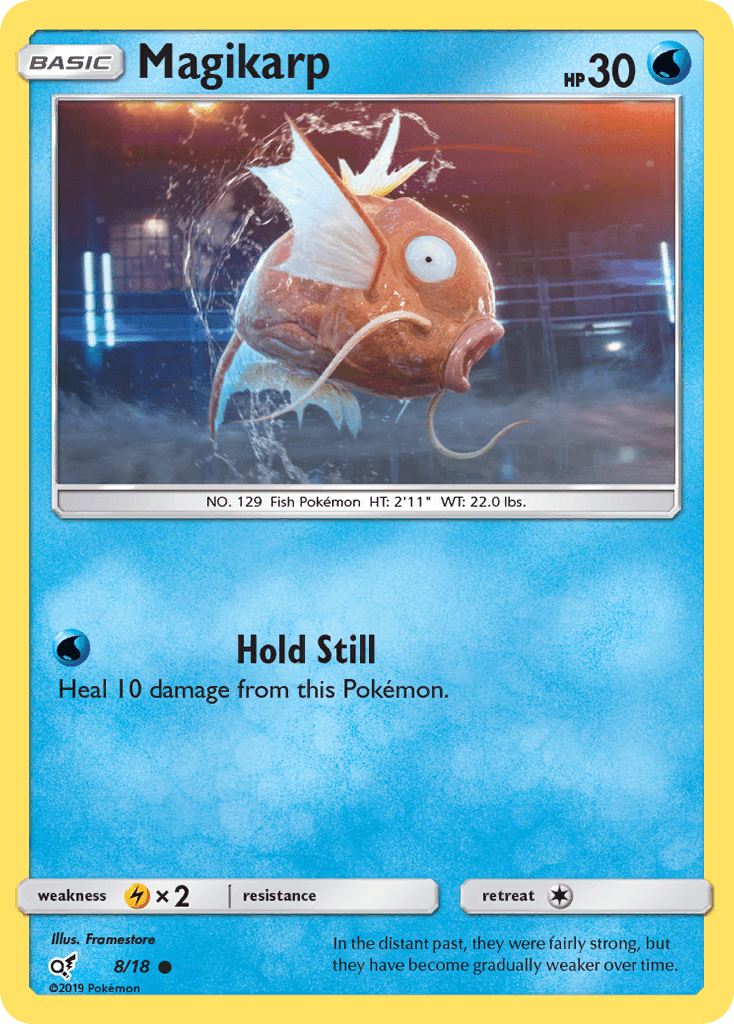 Magikarp Pokémon card
