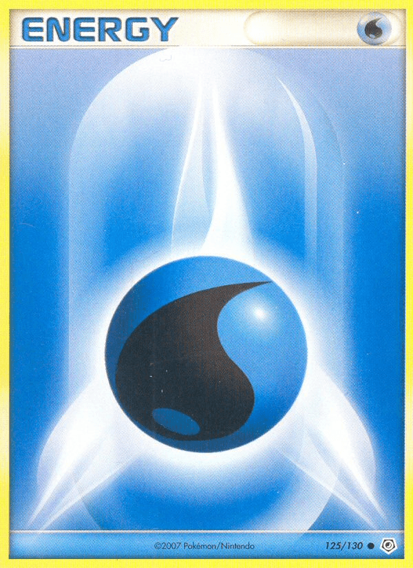 Water Energy Pokémon card