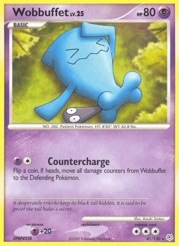 Wobbuffet Pokémon card