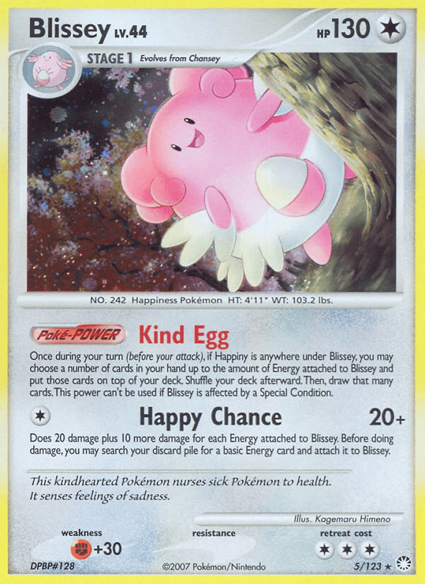 Blissey Pokémon card