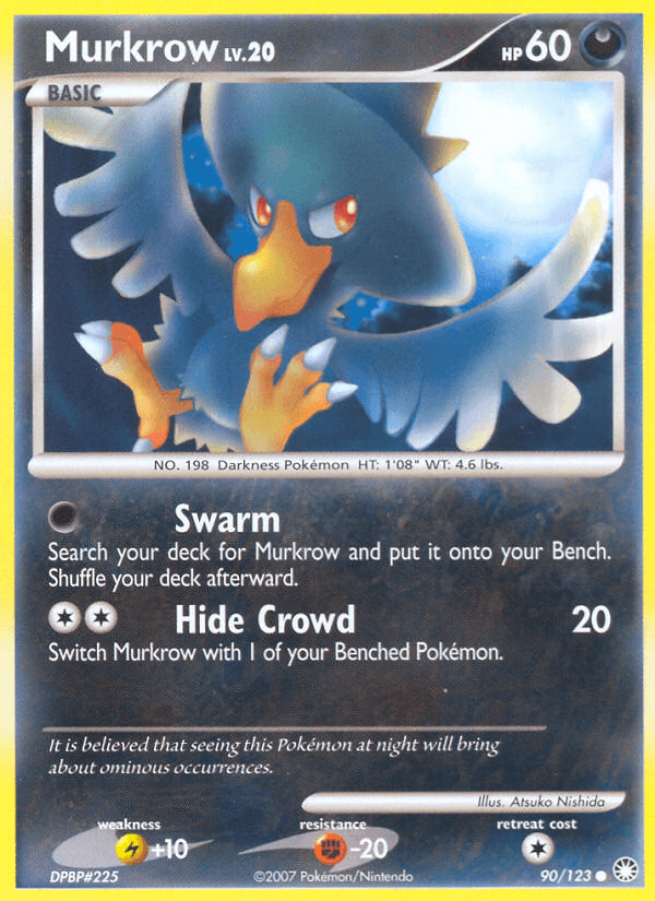 Murkrow Pokémon card