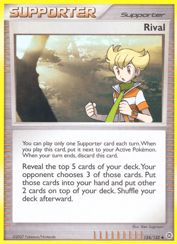 Rival Pokémon card