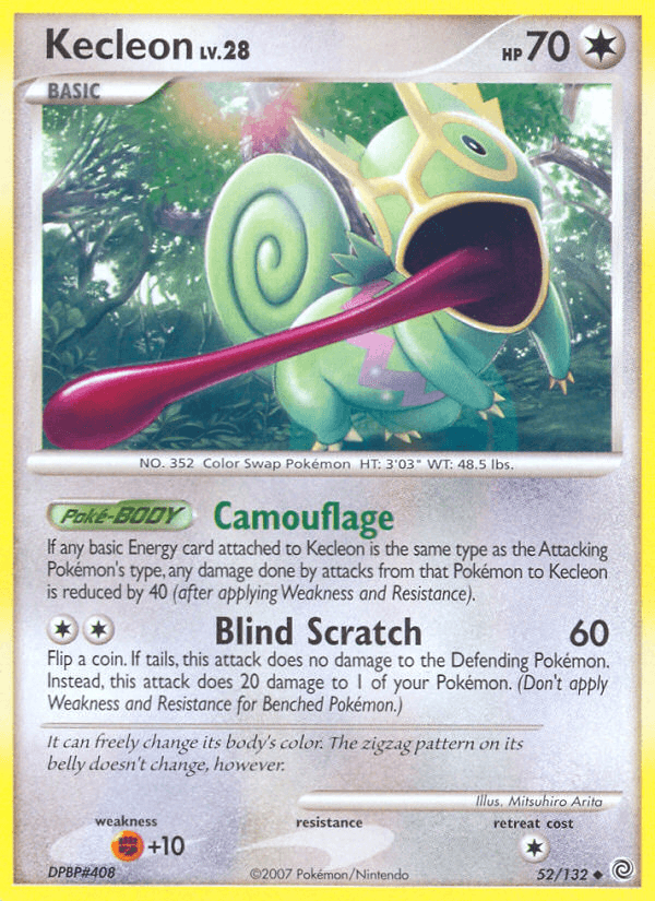 Kecleon Pokémon card