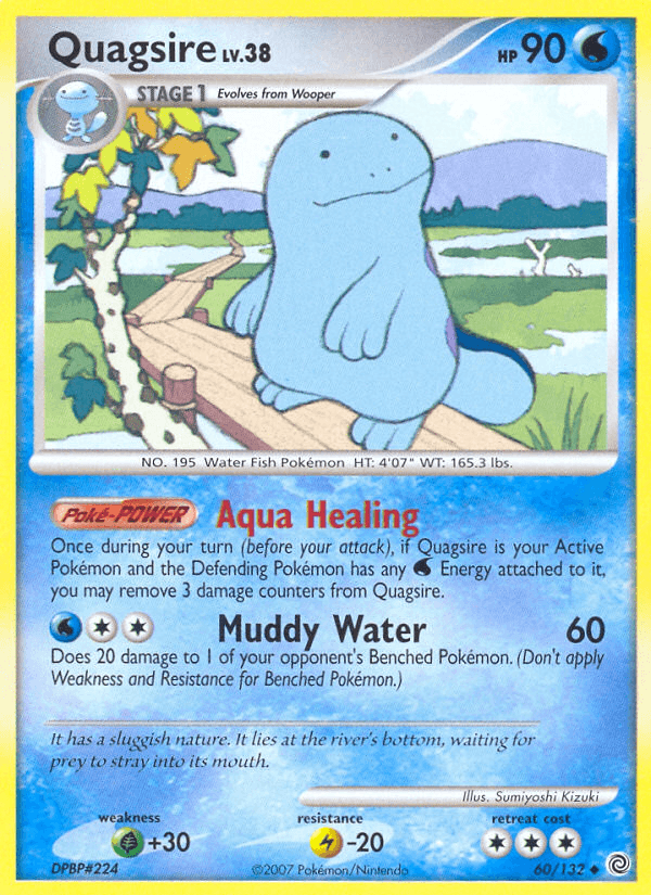Quagsire Pokémon card