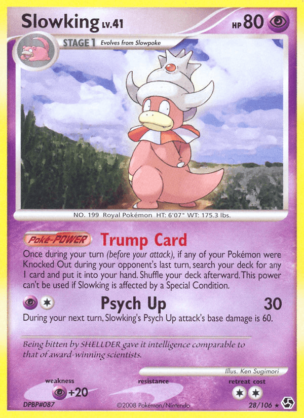 Slowking Pokémon card