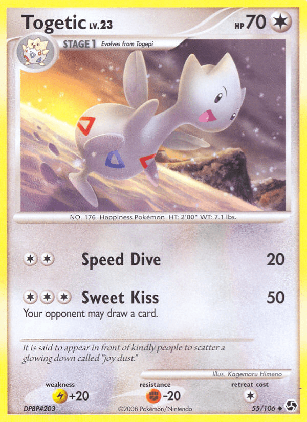 Togetic Pokémon card