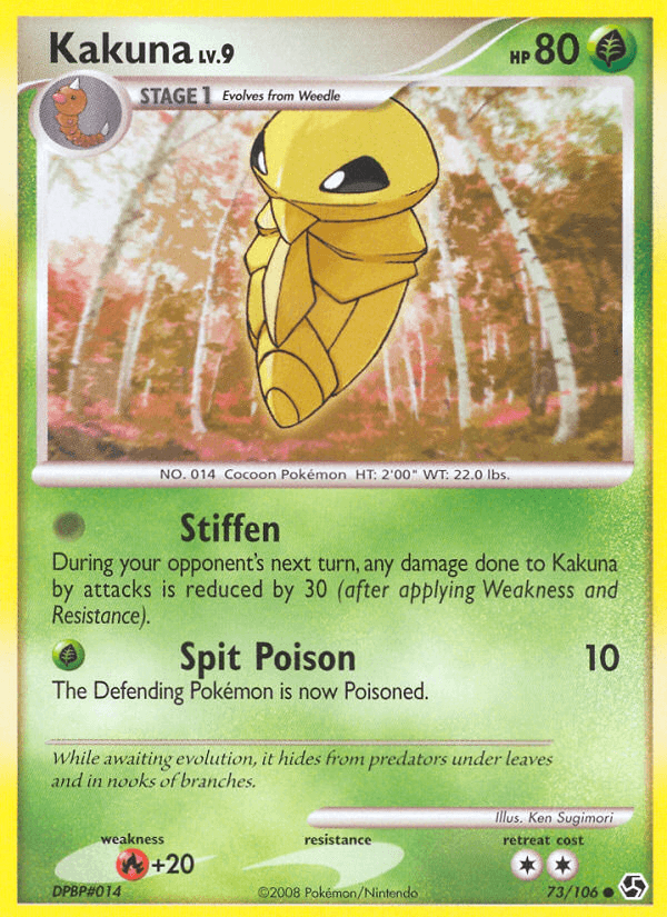 Kakuna Pokémon card