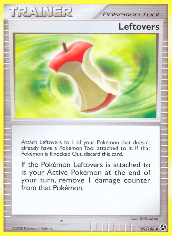 Leftovers Pokémon card