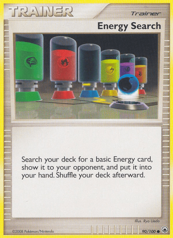 Energy Search Pokémon card