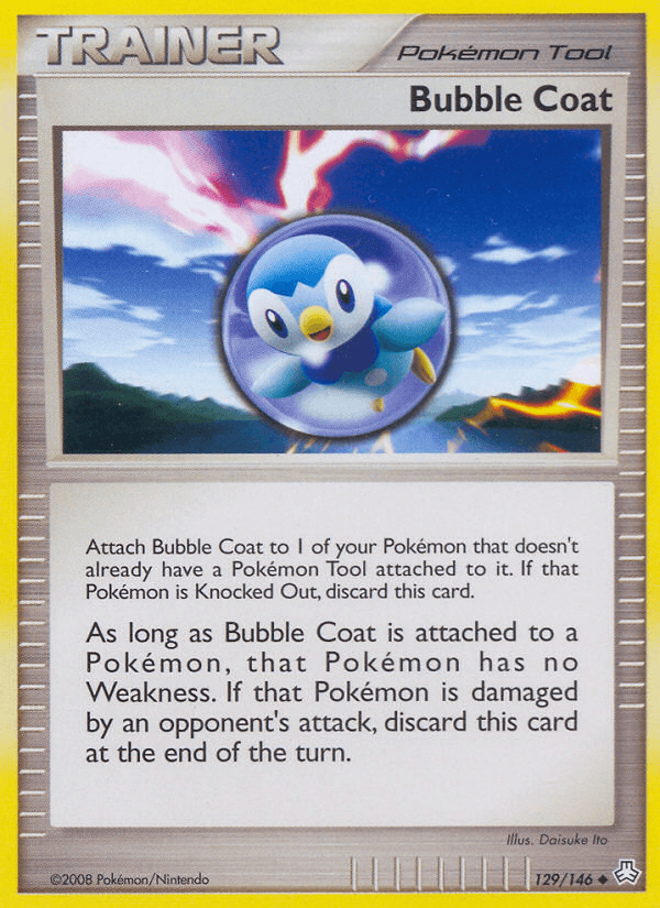 Bubble Coat Pokémon card