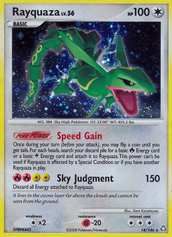 Rayquaza from Legends Awakened