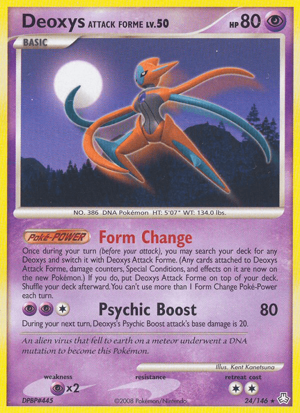 Deoxys Attack Forme from Legends Awakened