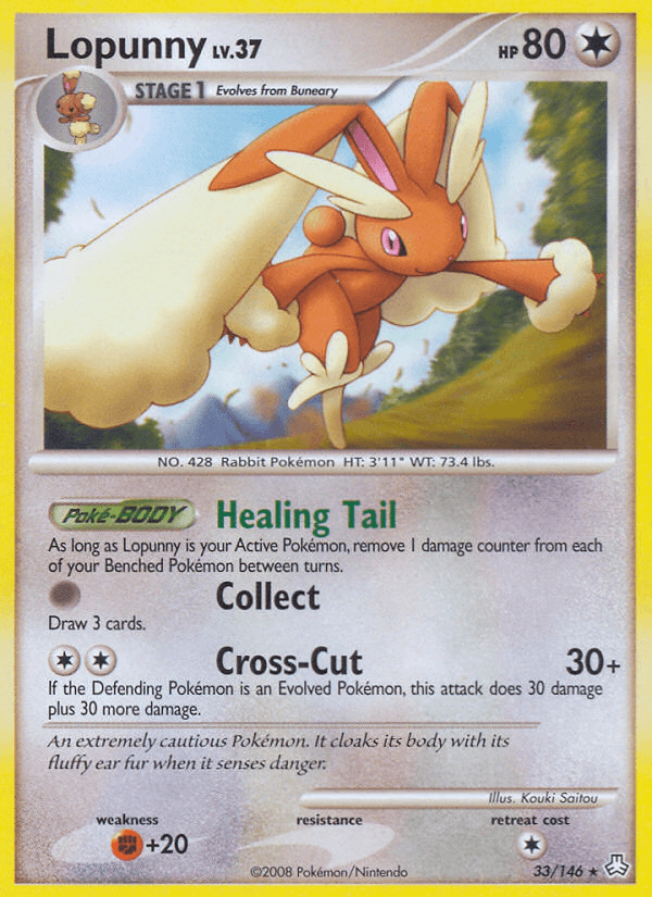 Lopunny Pokémon card