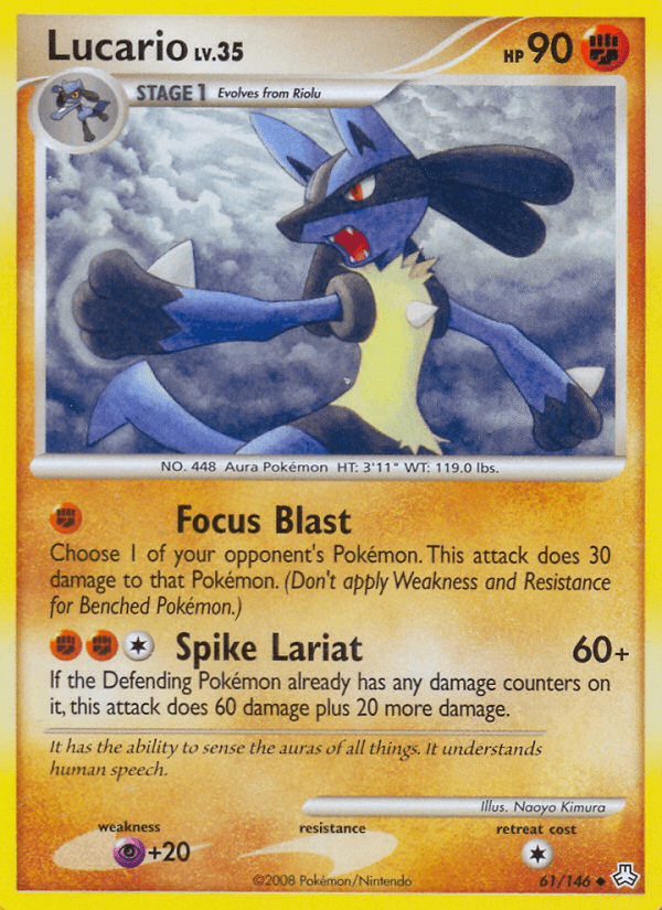 Lucario from Legends Awakened