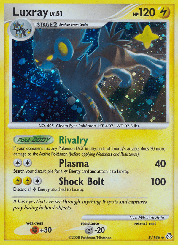 Luxray Pokémon card