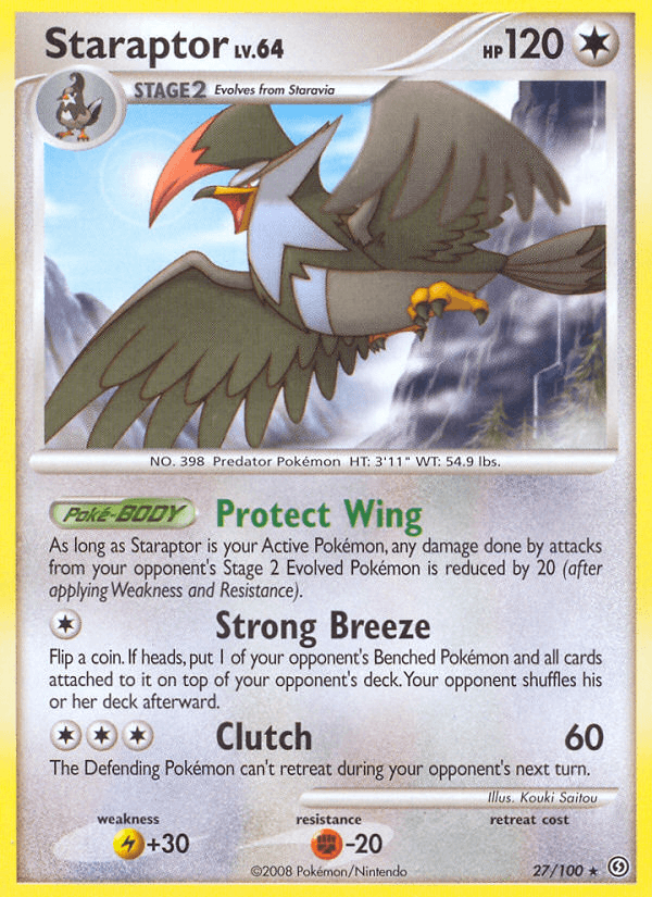 Staraptor Pokémon card