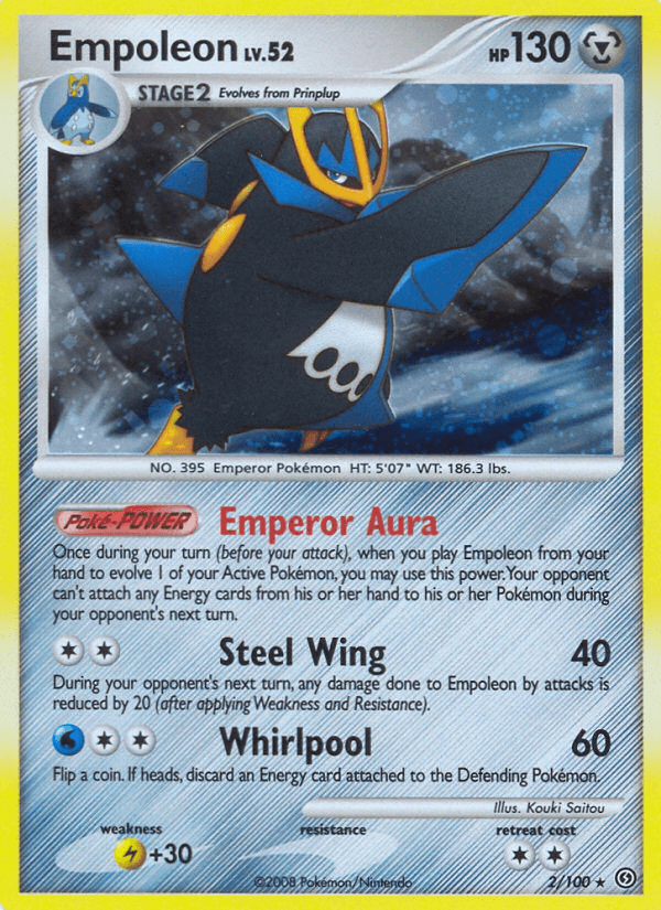 Empoleon Pokémon card