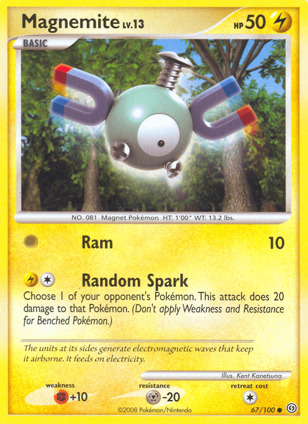 Magnemite Pokémon card