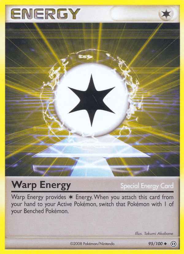 Warp Energy Pokémon card