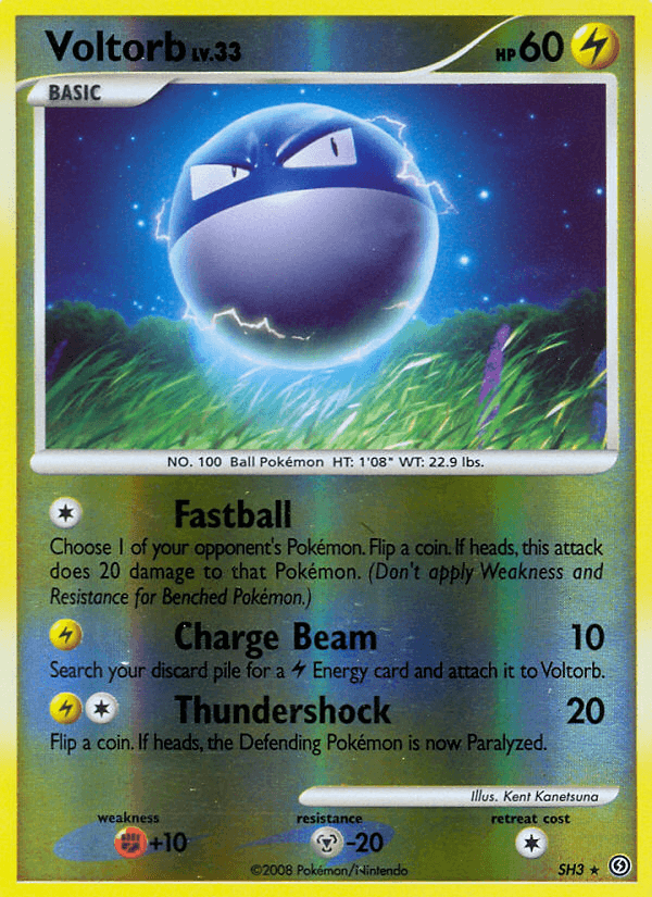 Voltorb Pokémon card