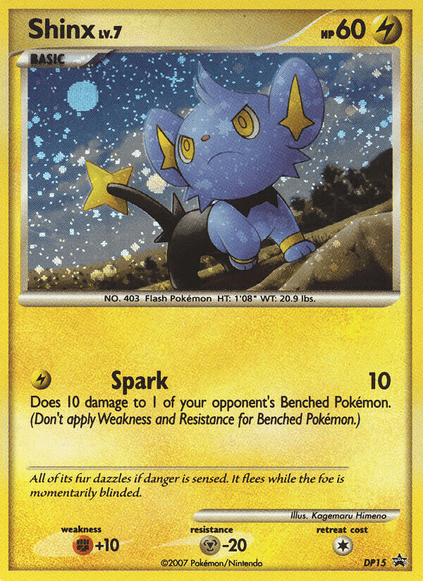Shinx Pokémon card
