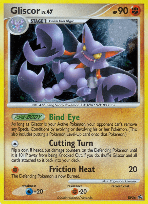 Gliscor Pokémon card