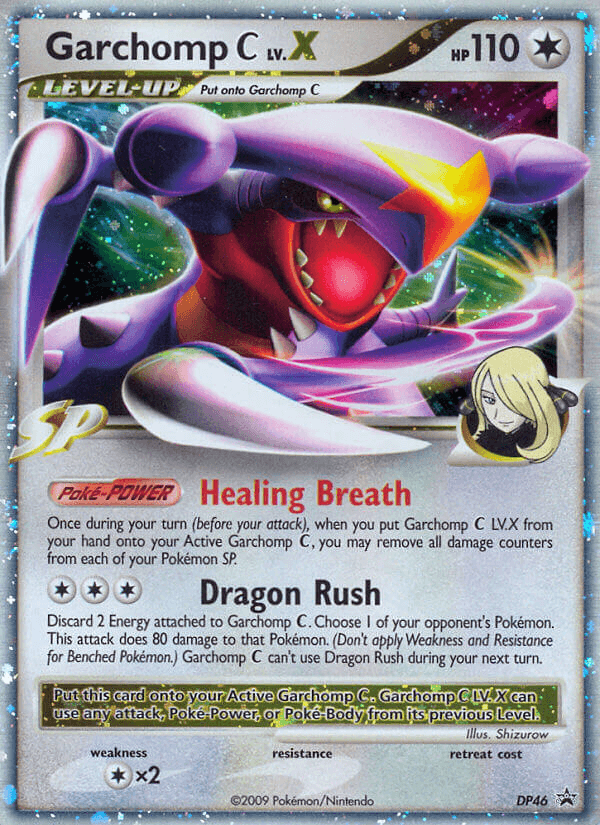 Garchomp C LV.X Pokémon card