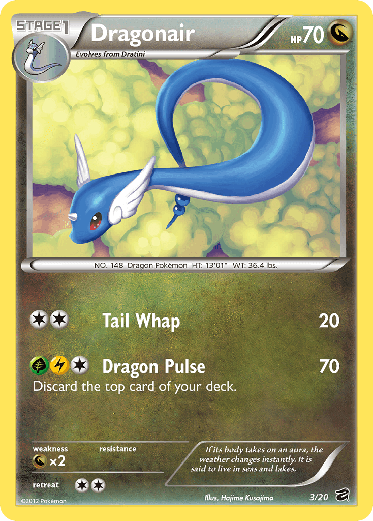 Dragonair Pokémon card