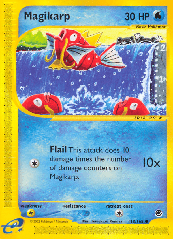 Magikarp Pokémon card