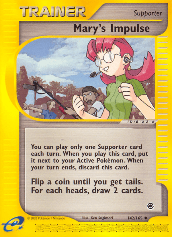 Mary's Impulse Pokémon card