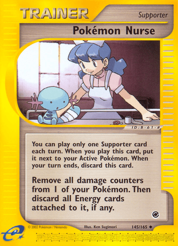 Pokémon Nurse Pokémon card