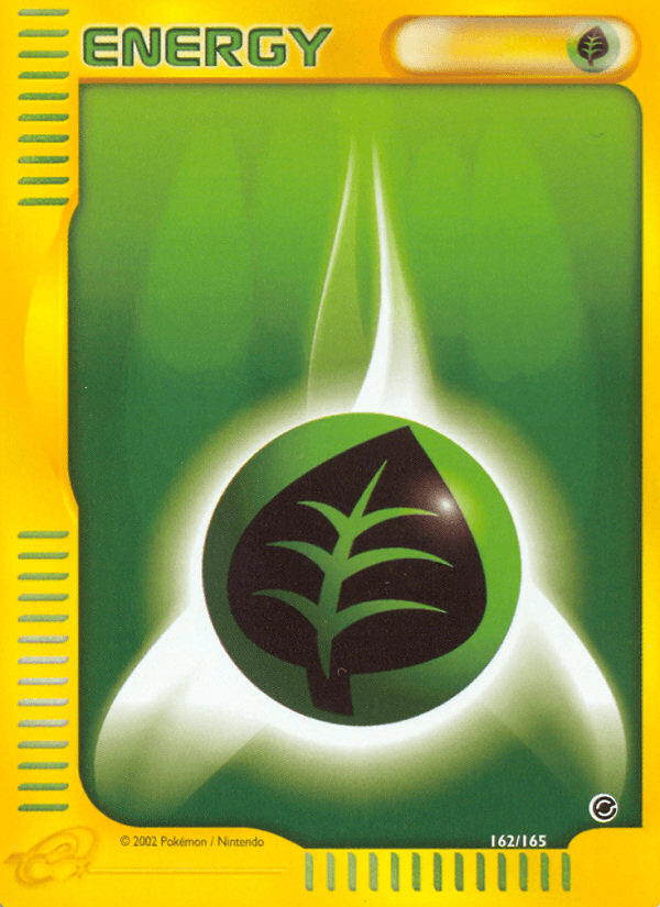 Grass Energy Pokémon card