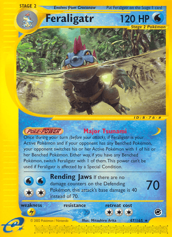 Feraligatr Pokémon card