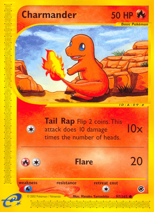 Charmander Pokémon card