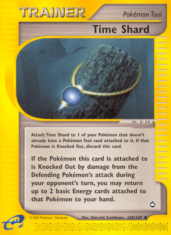 Time Shard Pokémon card