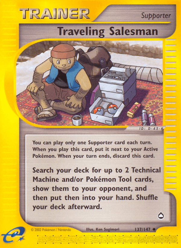 Traveling Salesman Pokémon card