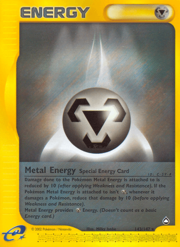 Metal Energy Pokémon card