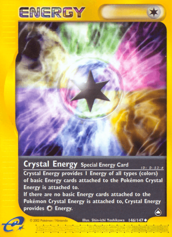 Crystal Energy Pokémon card