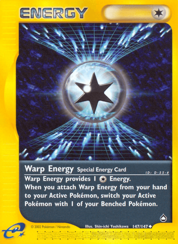 Warp Energy Pokémon card