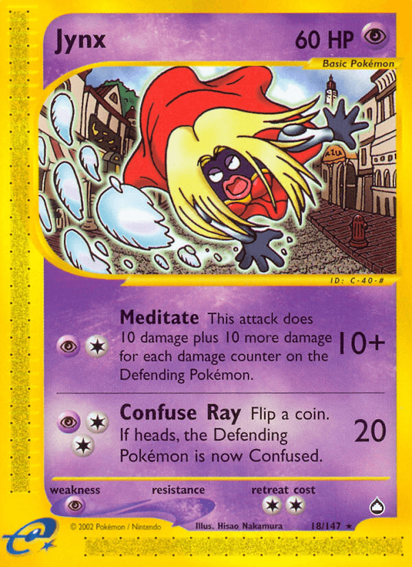 Jynx Pokémon card
