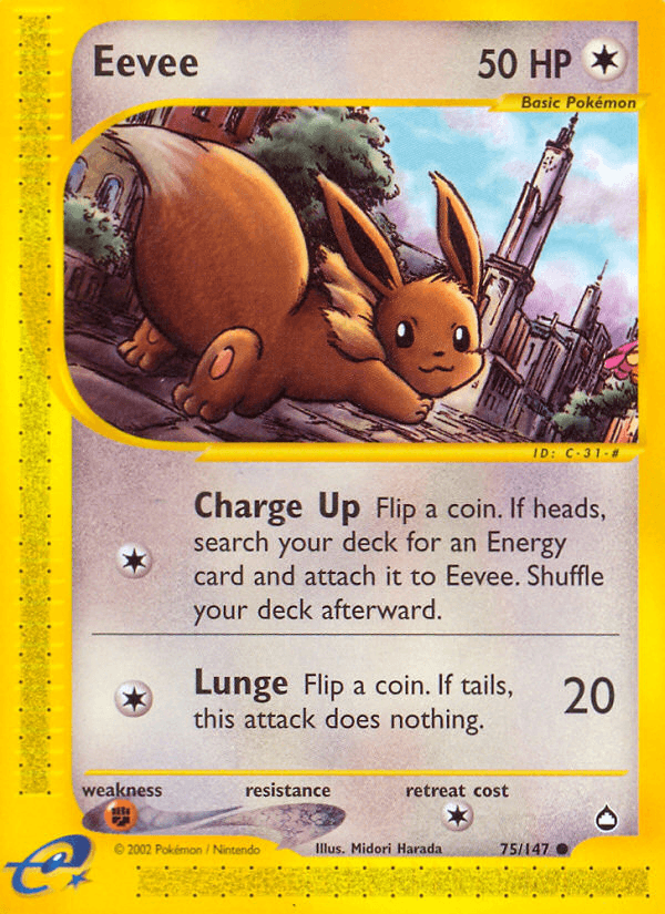 Eevee from Aquapolis