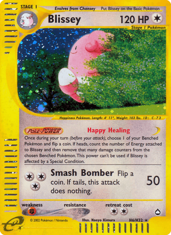 Blissey Pokémon card
