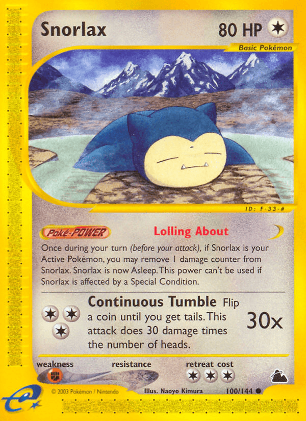 Snorlax — Common